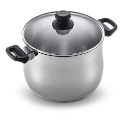 Scanpan Classic Steel Suppegryde Med Låg 10 Liter Uden Belægning