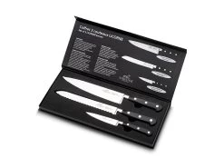 Lion Sabatier Licorne Knivsæt 3 Dele Stål/ Sort