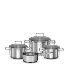 Rösle Moments Grydesæt Med Glaslåg 7 Dele Uden Belægning