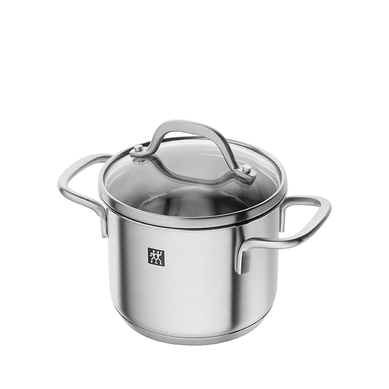 Zwilling Pico Gryde Uden Belægning Ø12 Cm Med Låg 1 Liter 1 Zwilling Pico Gryde Uden Belægning Ø12 Cm Med Låg 1 Liter