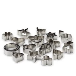 Royal Udstiksforme Rustfrit Stål 25 Stk. Assorteret