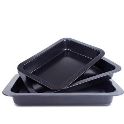 Aldente Bradepandesæt 3 Stk. Med Non-stick