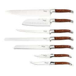 Laguiole By Hâws Knivsæt Chef Rosewood 7 Stk.