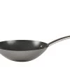 Funktion Wok 30,5 Cm Sort Carbonstål Med Slip-let