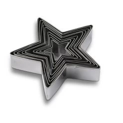 Blomsterbergs Udstikkersæt Stjerne 9 Stk.