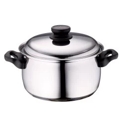 Fiskars Royal Gryde Med Låg 4 Liter Uden Belægning