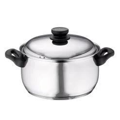 Fiskars Royal Gryde Med Låg 5 Liter Uden Belægning