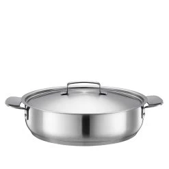 Fiskars All Steel Stegefad Med Låg Keramisk Belægning 28 Cm