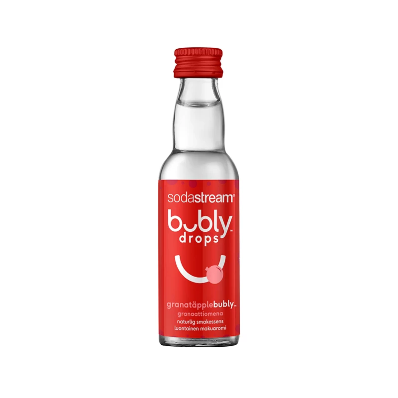 Sodastream Bubly Drops Smagskoncentrat Granatæble Aroma 40ml 1 Sodastream Bubly Drops Smagskoncentrat Granatæble Aroma 40ml